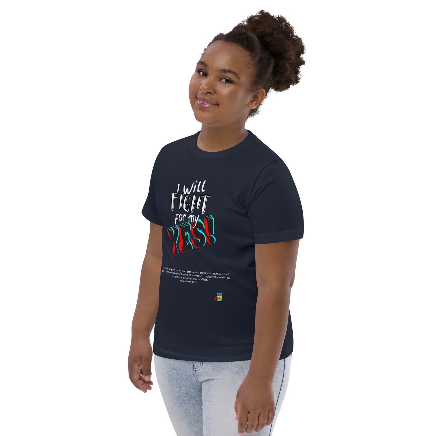 KOC Kids I Will Fight For My Yes - Youth T-shirt