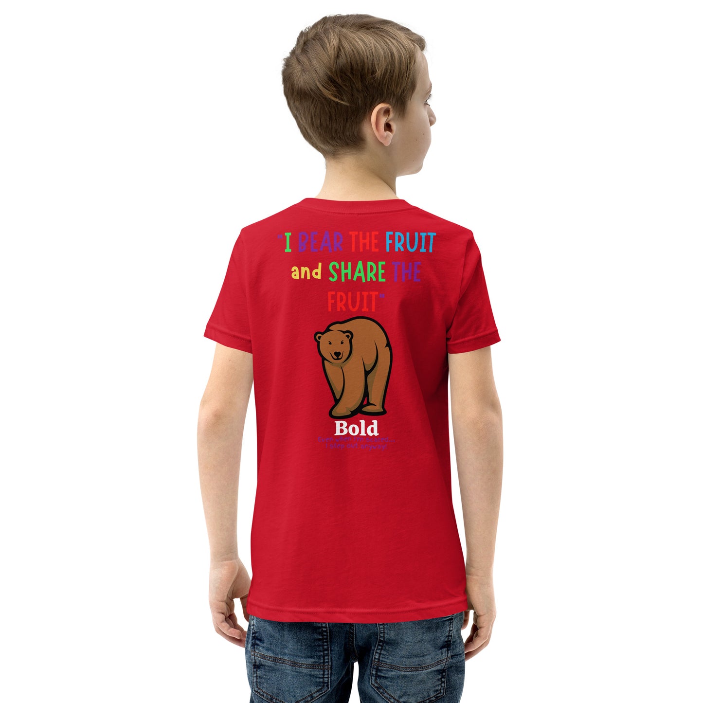 KOC Kids I Bear The Fruit And Share The Fruit - Youth Short Sleeve T-Shirt