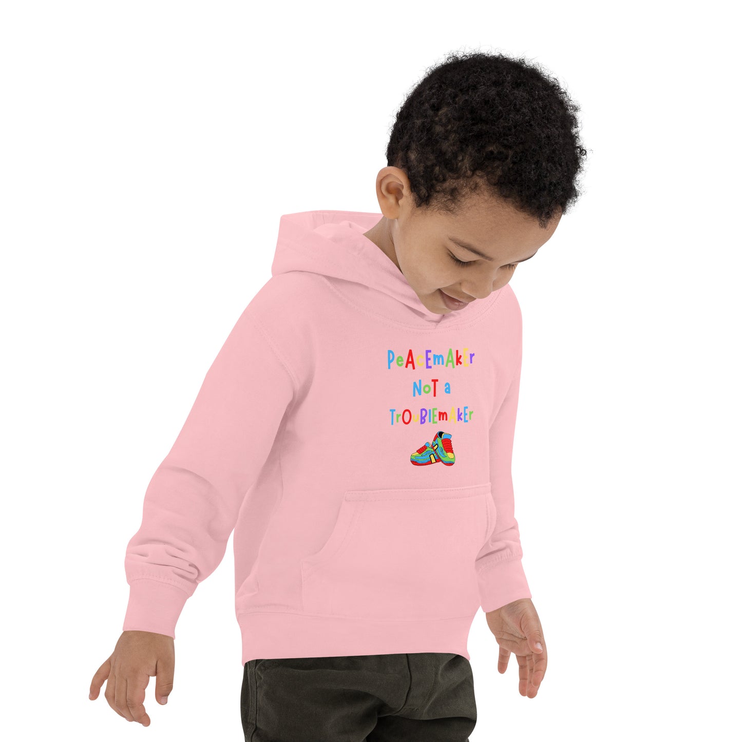 KOC Kids Peacemaker Not A Troublemaker - Kids Hoodie