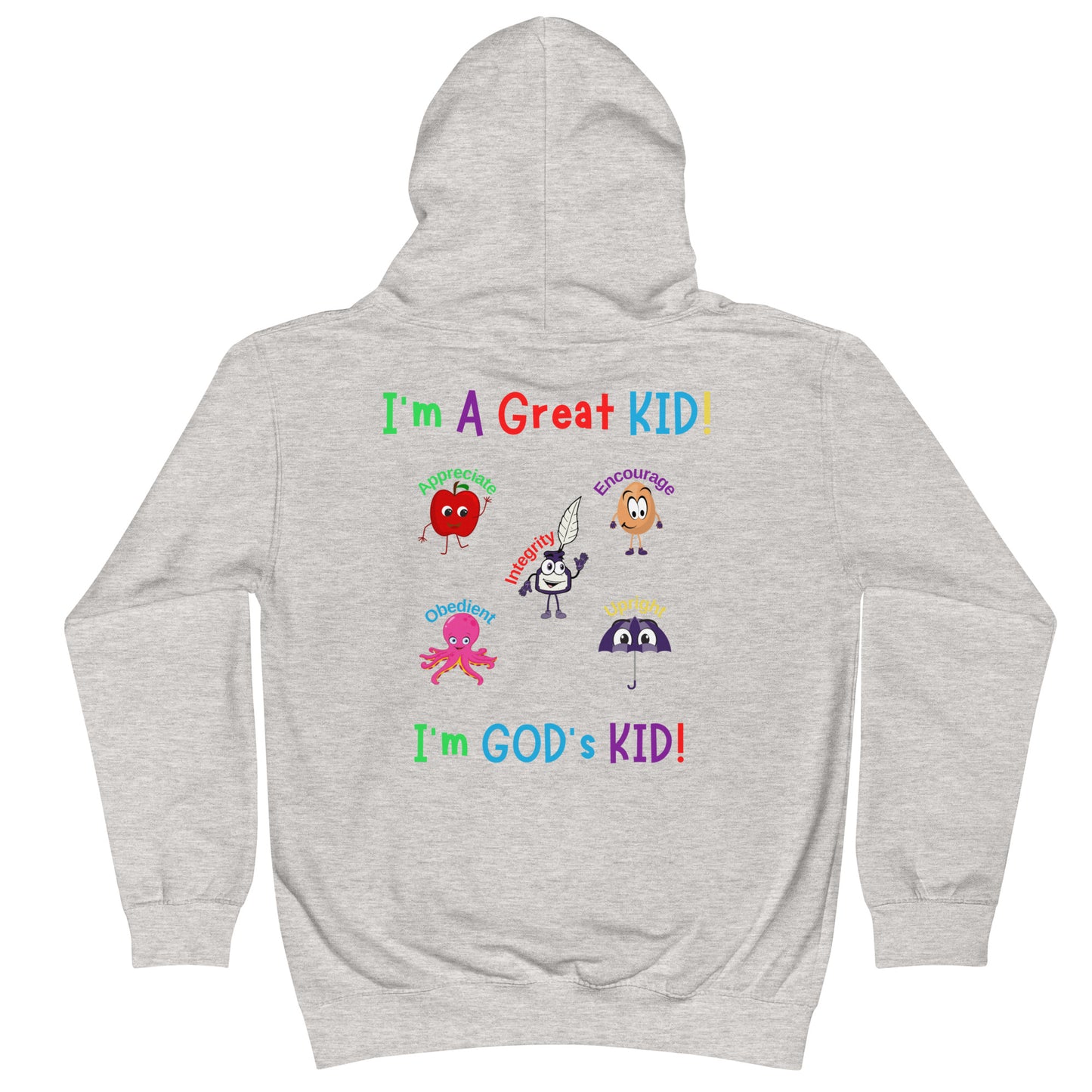 KOC Kids I'm A Great Kid - Kids Hoodie
