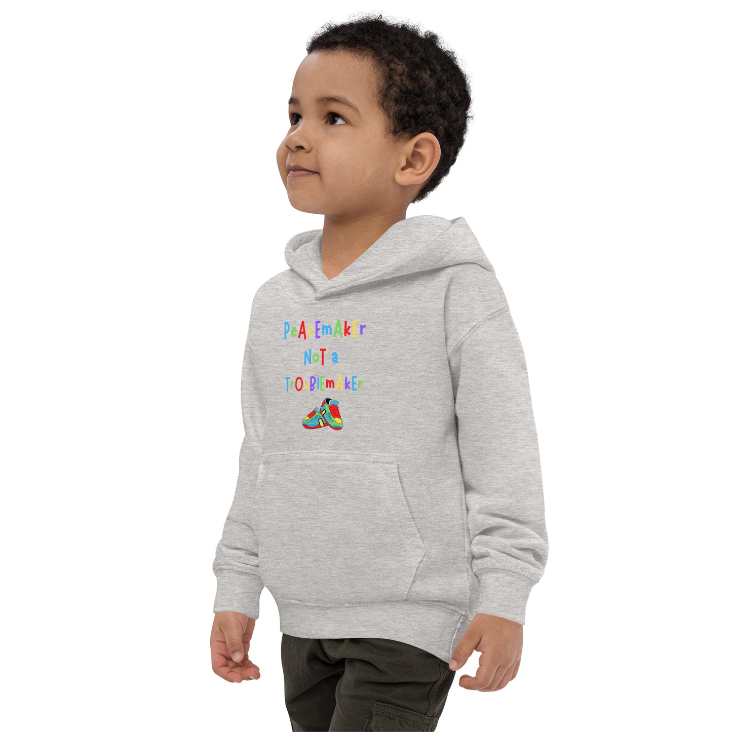 KOC Kids Peacemaker Not A Troublemaker - Kids Hoodie