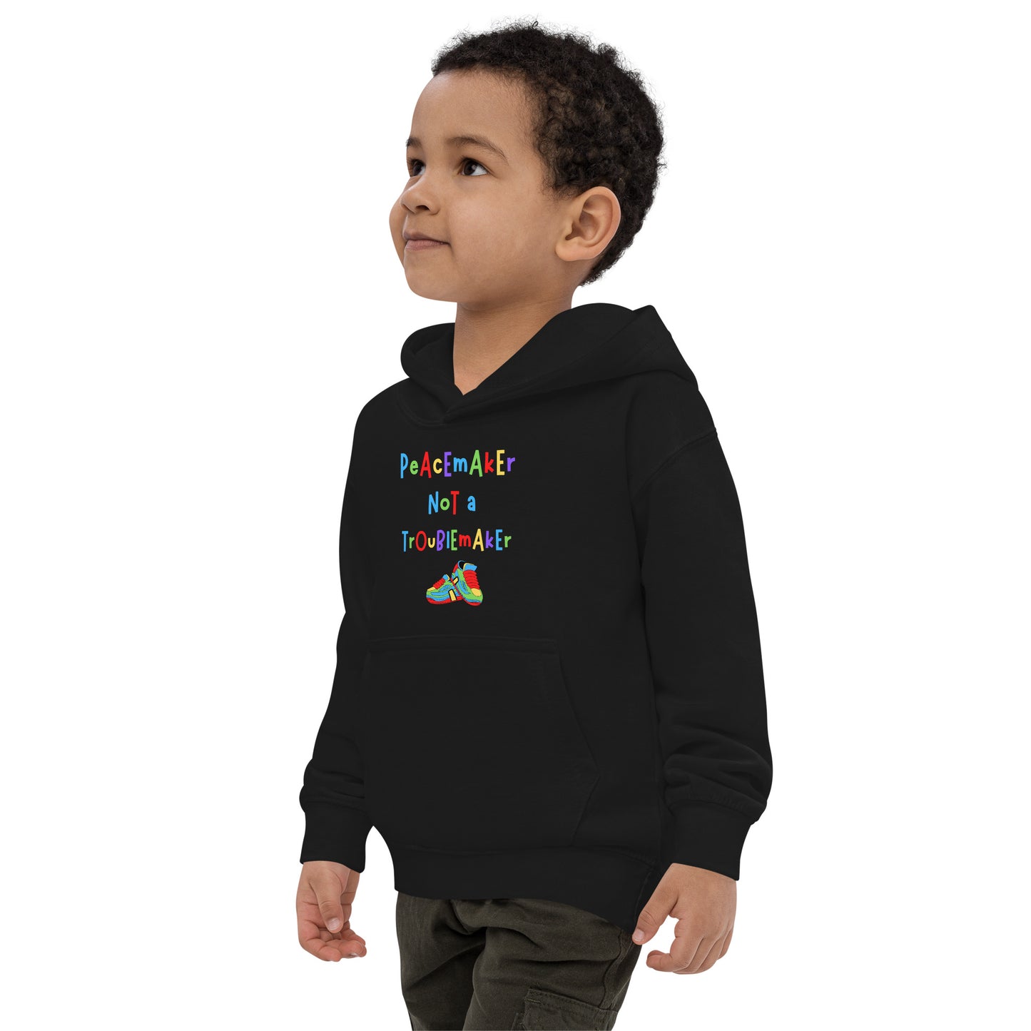 KOC Kids Peacemaker Not A Troublemaker - Kids Hoodie