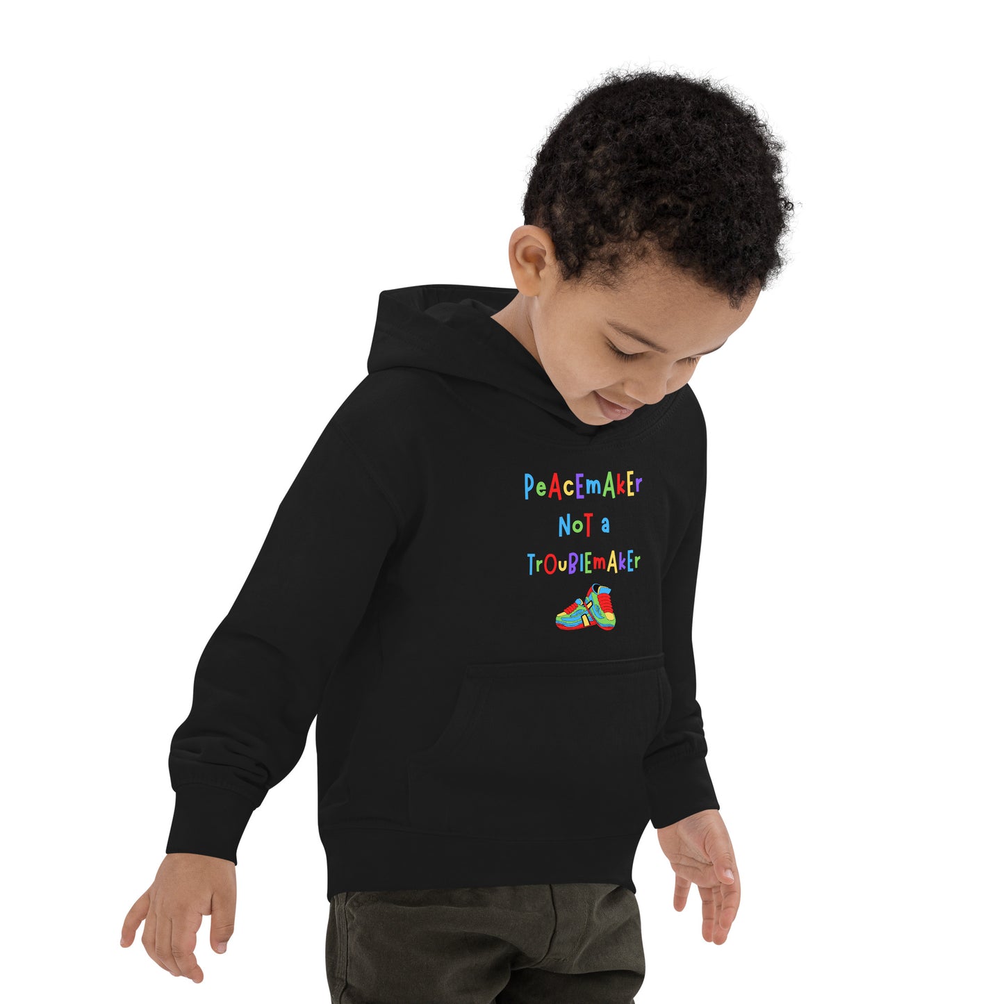 KOC Kids Peacemaker Not A Troublemaker - Kids Hoodie