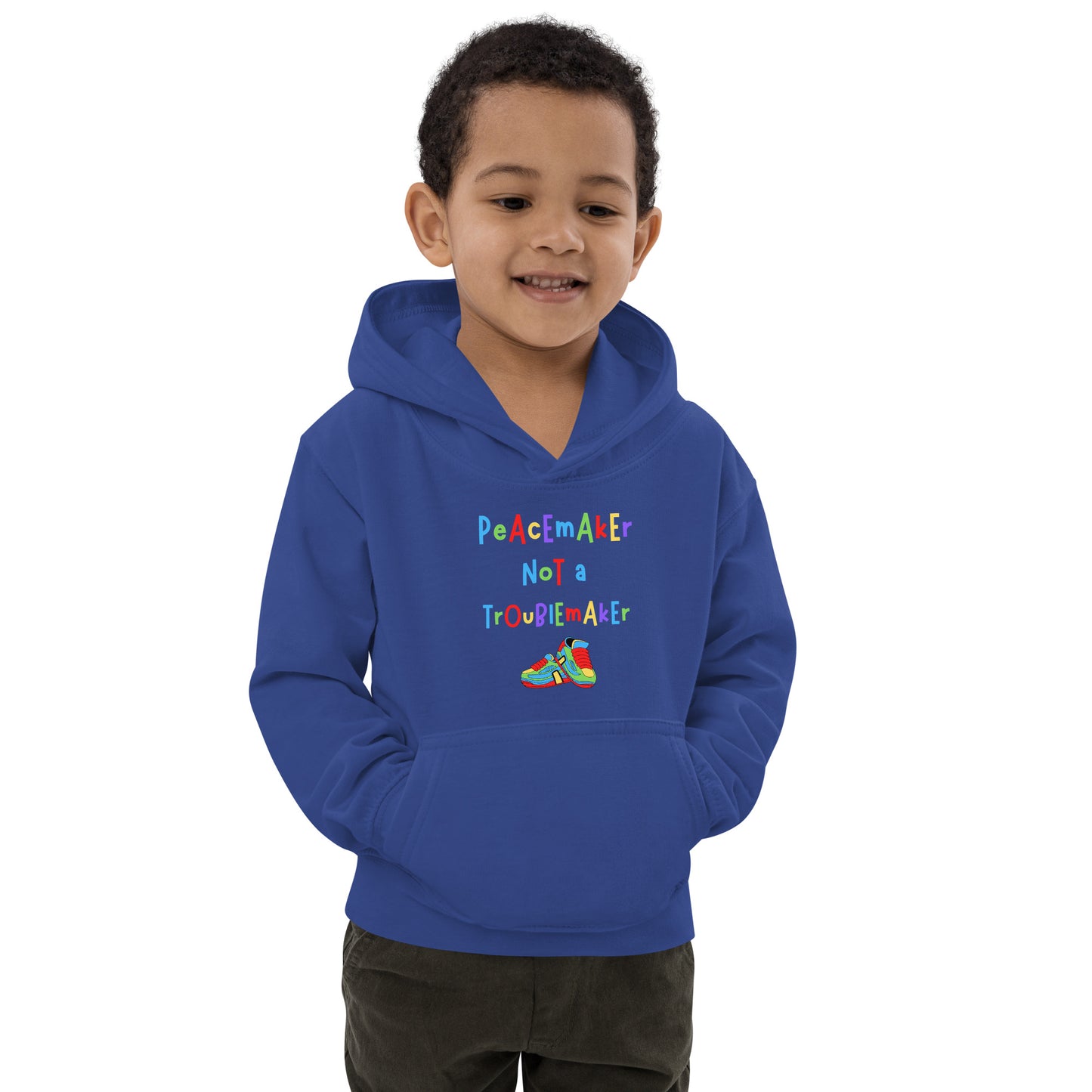 KOC Kids Peacemaker Not A Troublemaker - Kids Hoodie