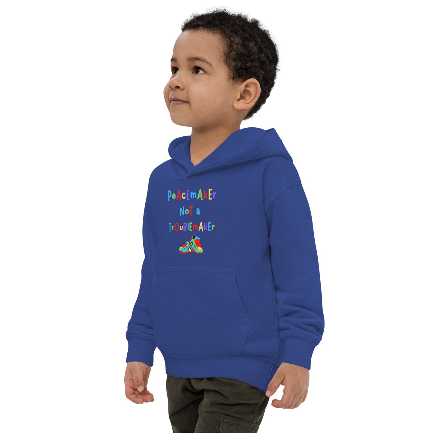 KOC Kids Peacemaker Not A Troublemaker - Kids Hoodie