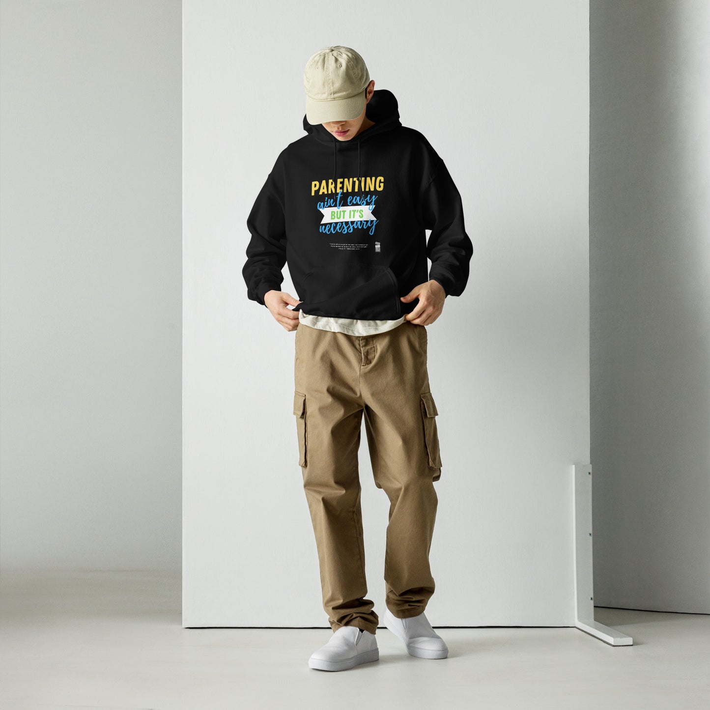 BKOC -  "Parenting Ain't Easy but It's Necessary" - Unisex Hoodie
