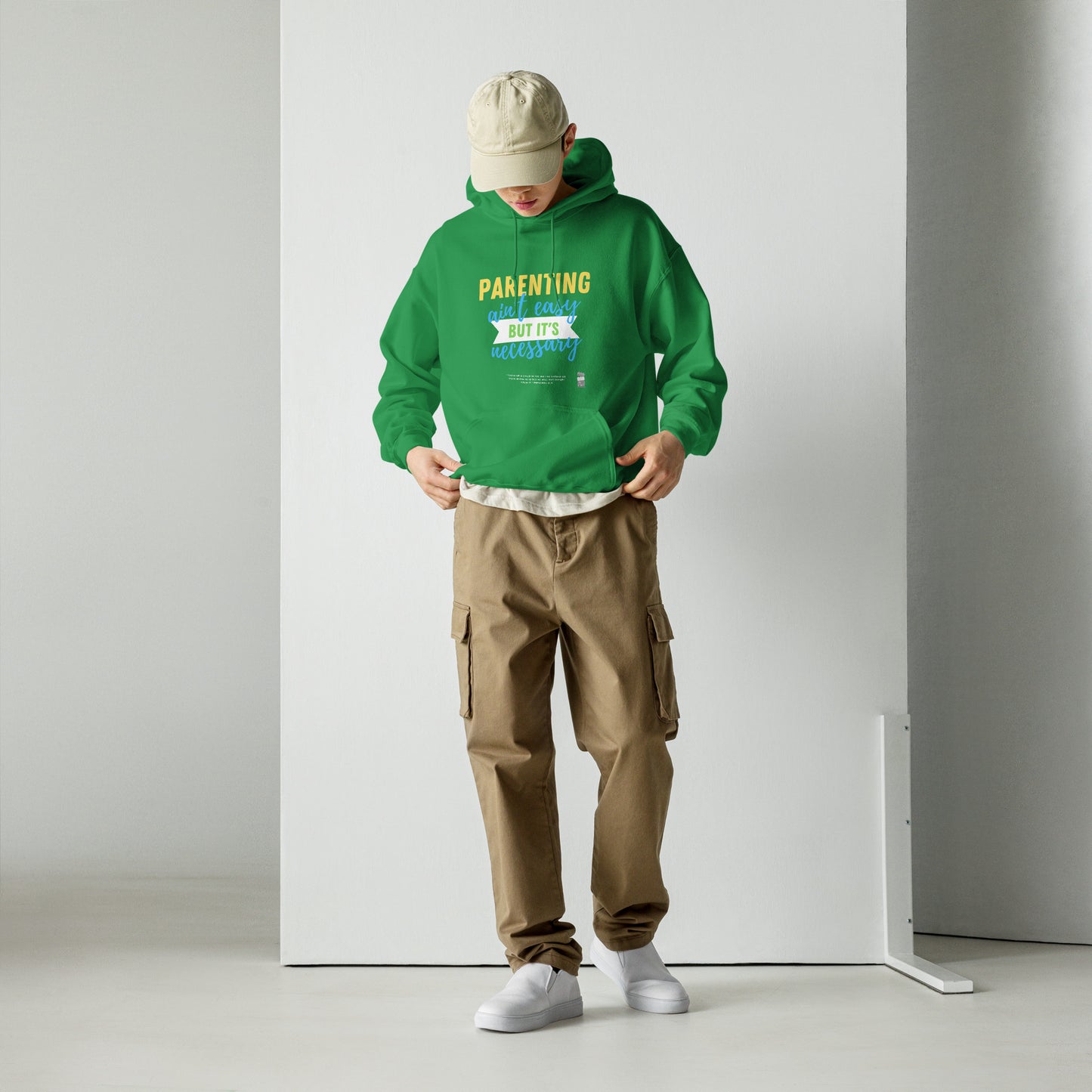 BKOC -  "Parenting Ain't Easy but It's Necessary" - Unisex Hoodie