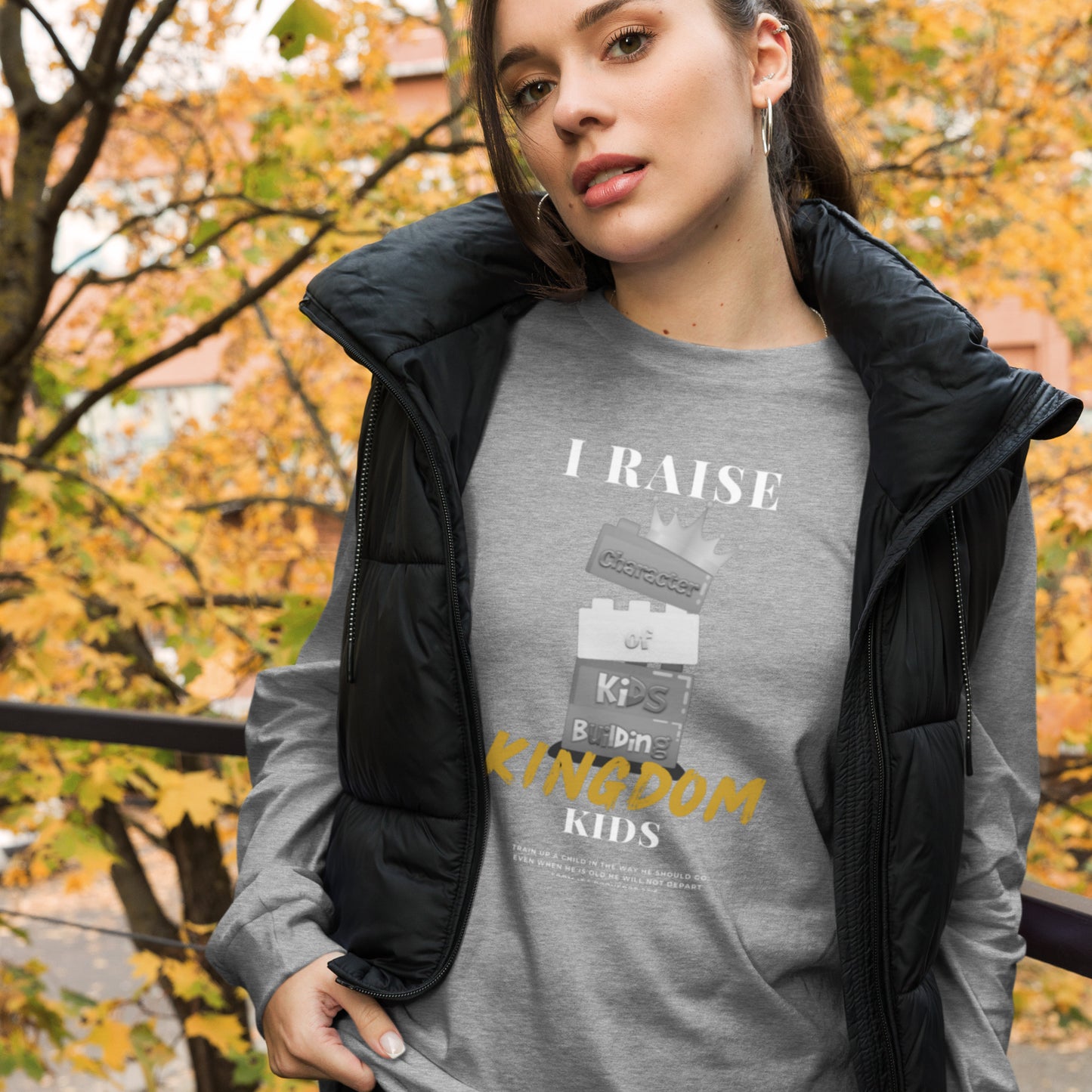BKOC - "I Raise Kingdom Kids" - Unisex Long Sleeve Tee