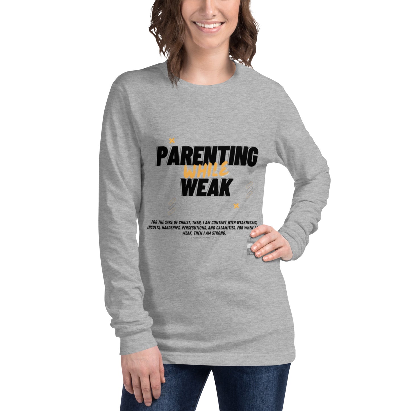 BKOC - "Parenting While Weak" - Unisex Long Sleeve Tee