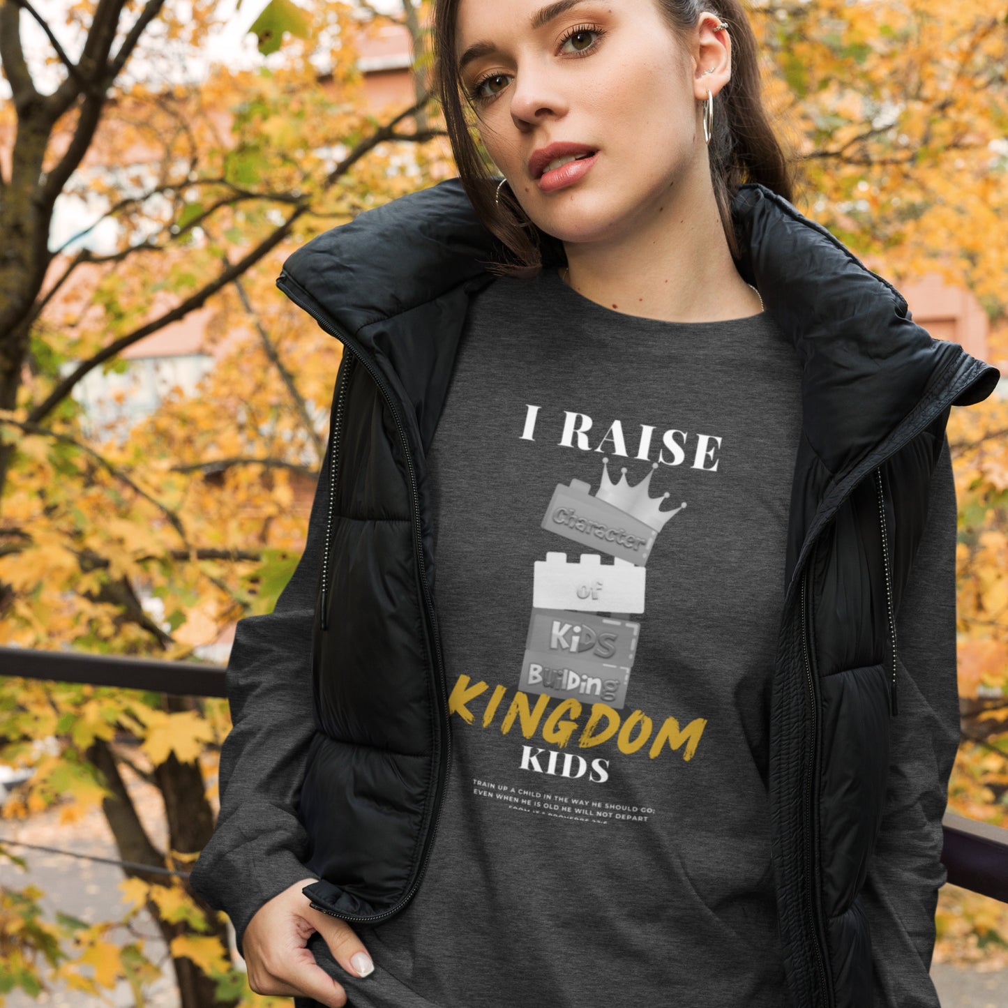 BKOC - "I Raise Kingdom Kids" - Unisex Long Sleeve Tee