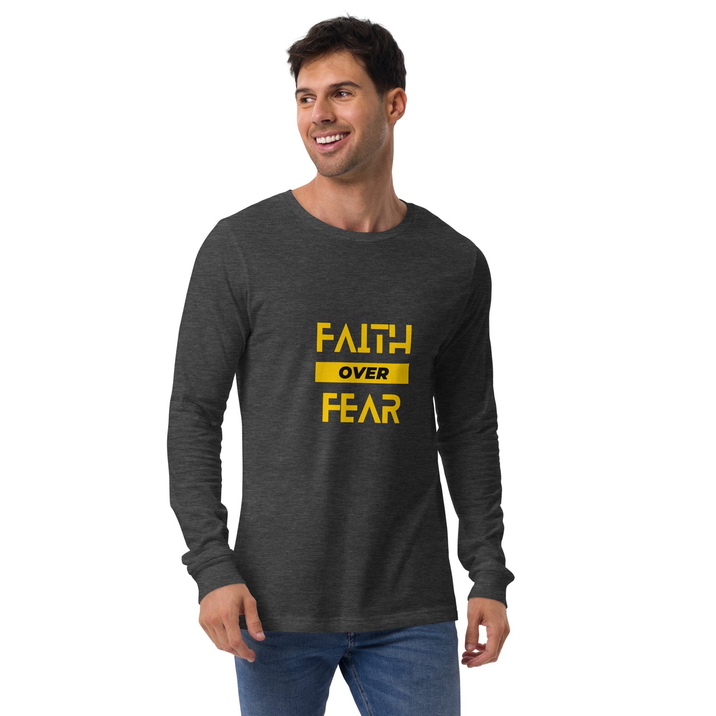 BKOC - "Faith Over Fear" - Unisex Long Sleeve Tee