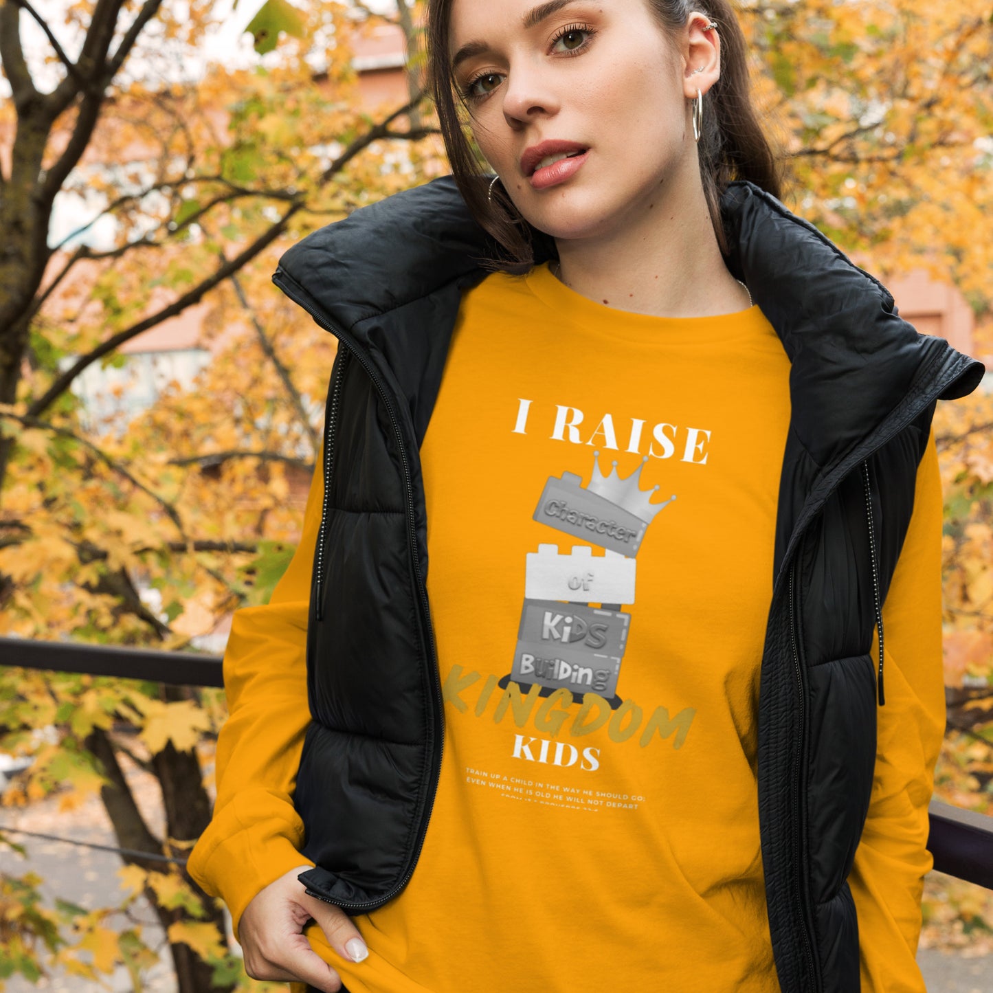 BKOC - "I Raise Kingdom Kids" - Unisex Long Sleeve Tee