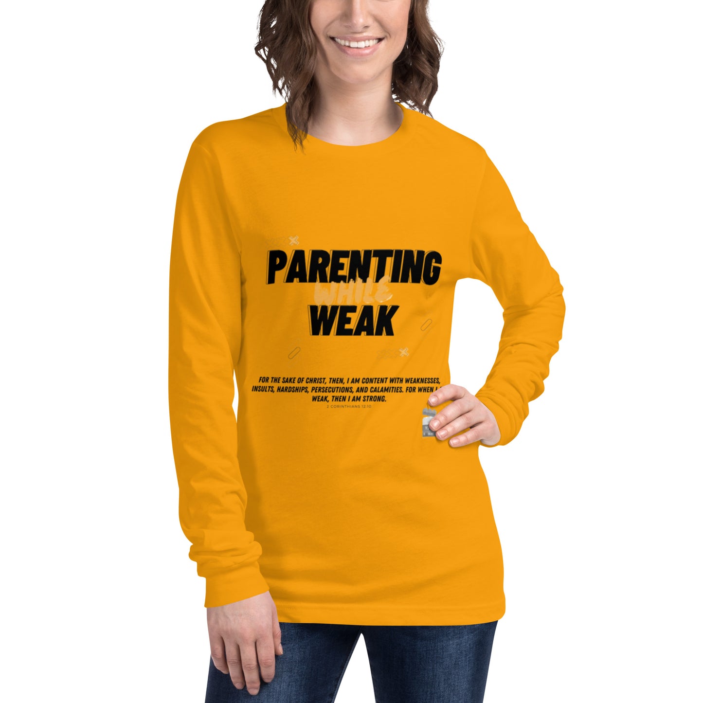 BKOC - "Parenting While Weak" - Unisex Long Sleeve Tee