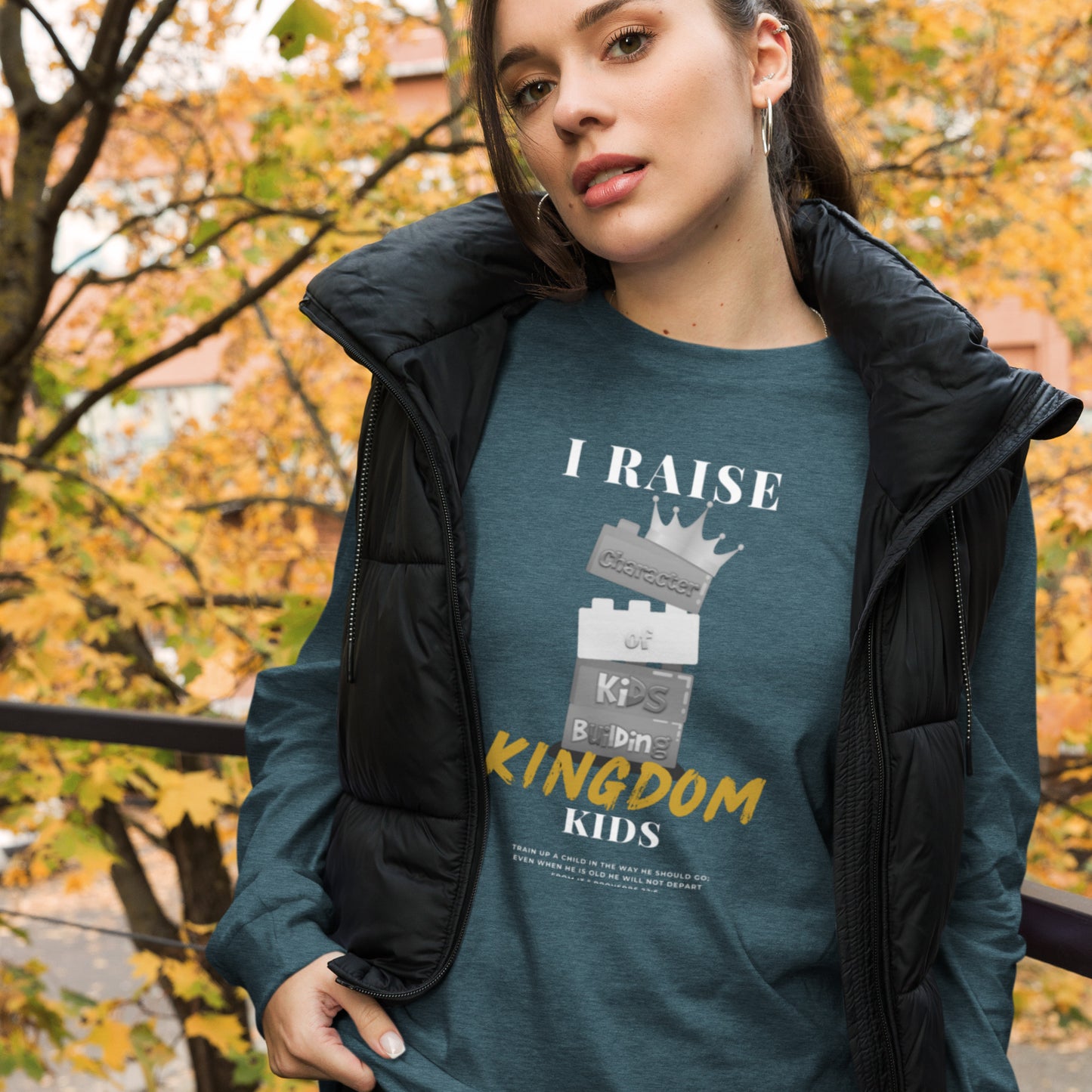 BKOC - "I Raise Kingdom Kids" - Unisex Long Sleeve Tee