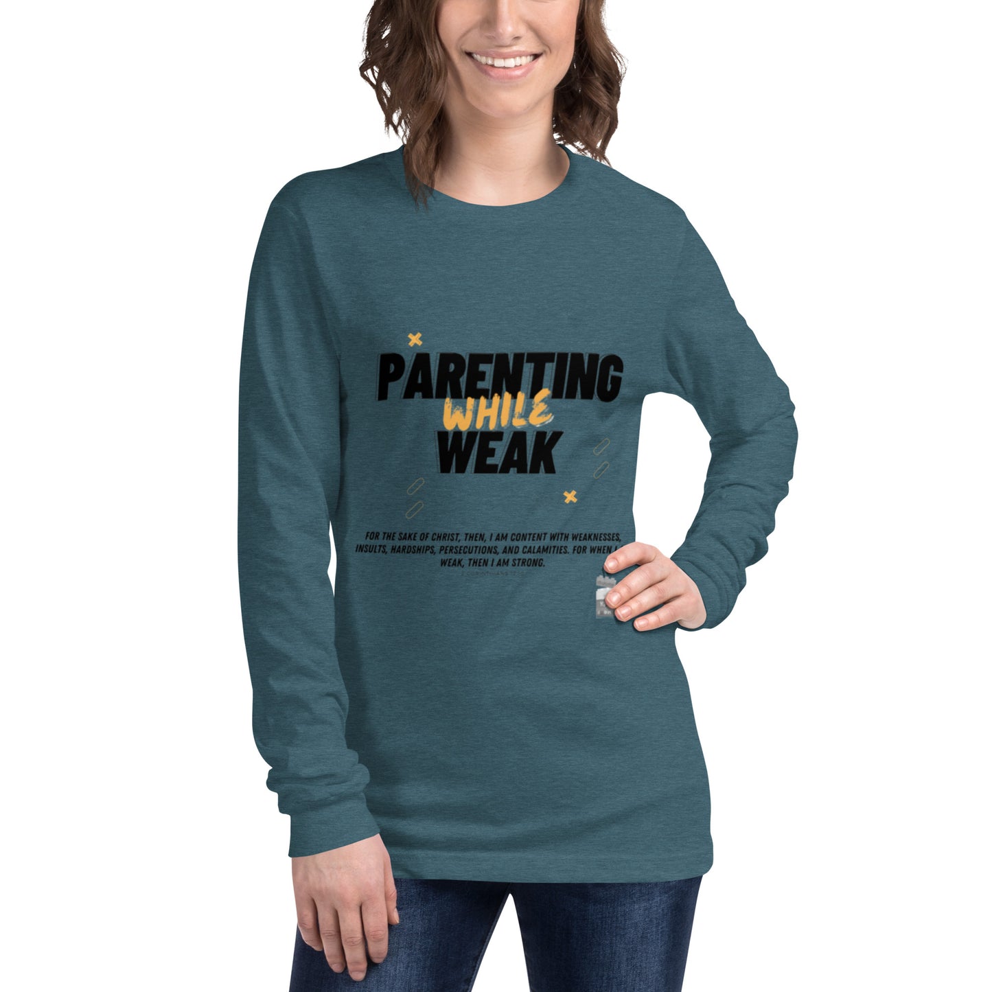 BKOC - "Parenting While Weak" - Unisex Long Sleeve Tee