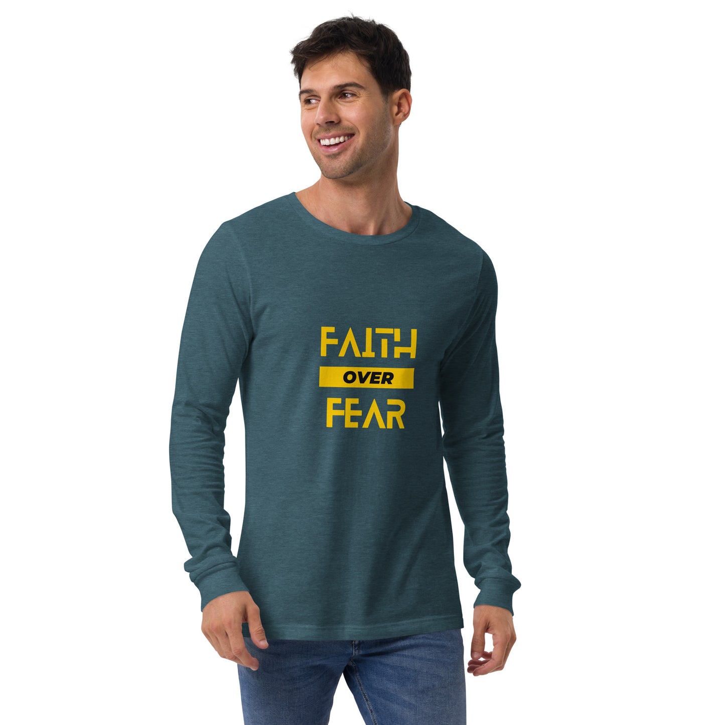 BKOC - "Faith Over Fear" - Unisex Long Sleeve Tee