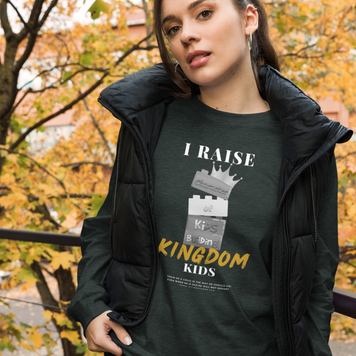 BKOC - "I Raise Kingdom Kids" - Unisex Long Sleeve Tee
