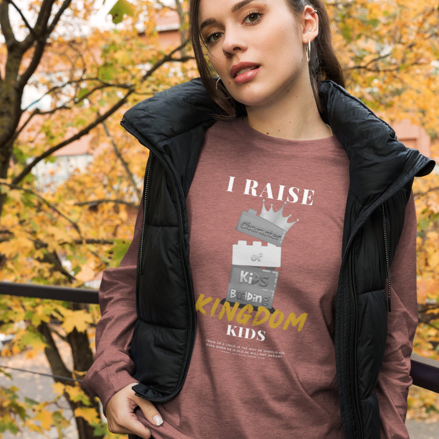 BKOC - "I Raise Kingdom Kids" - Unisex Long Sleeve Tee
