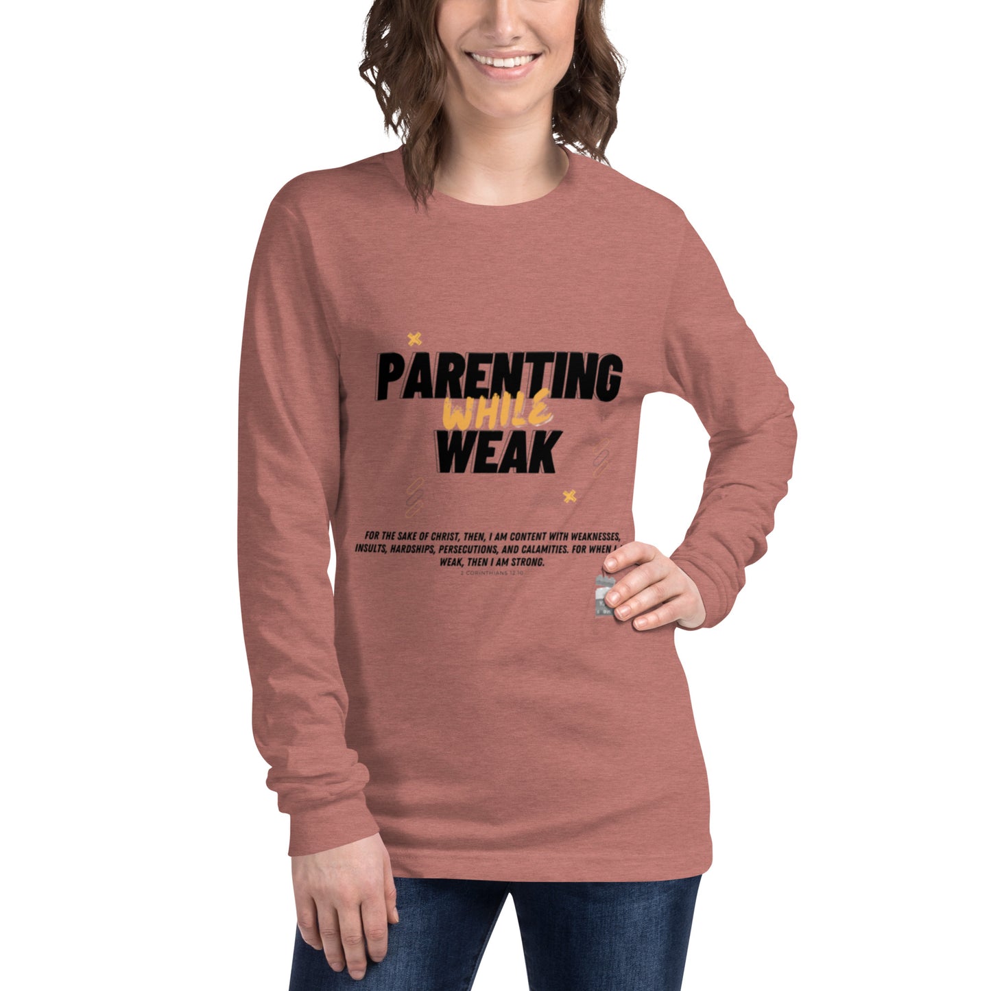 BKOC - "Parenting While Weak" - Unisex Long Sleeve Tee