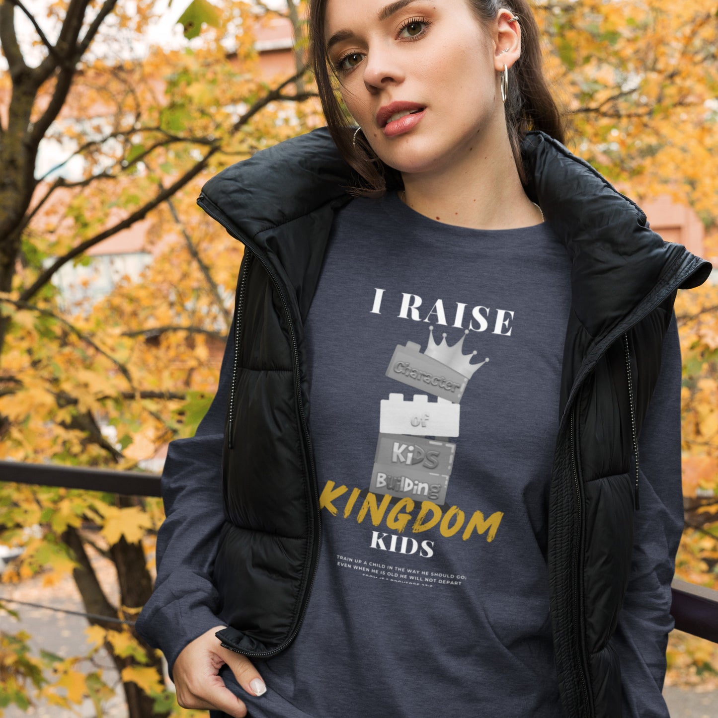 BKOC - "I Raise Kingdom Kids" - Unisex Long Sleeve Tee
