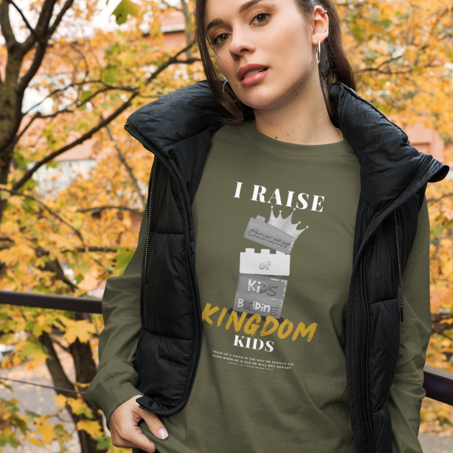 BKOC - "I Raise Kingdom Kids" - Unisex Long Sleeve Tee