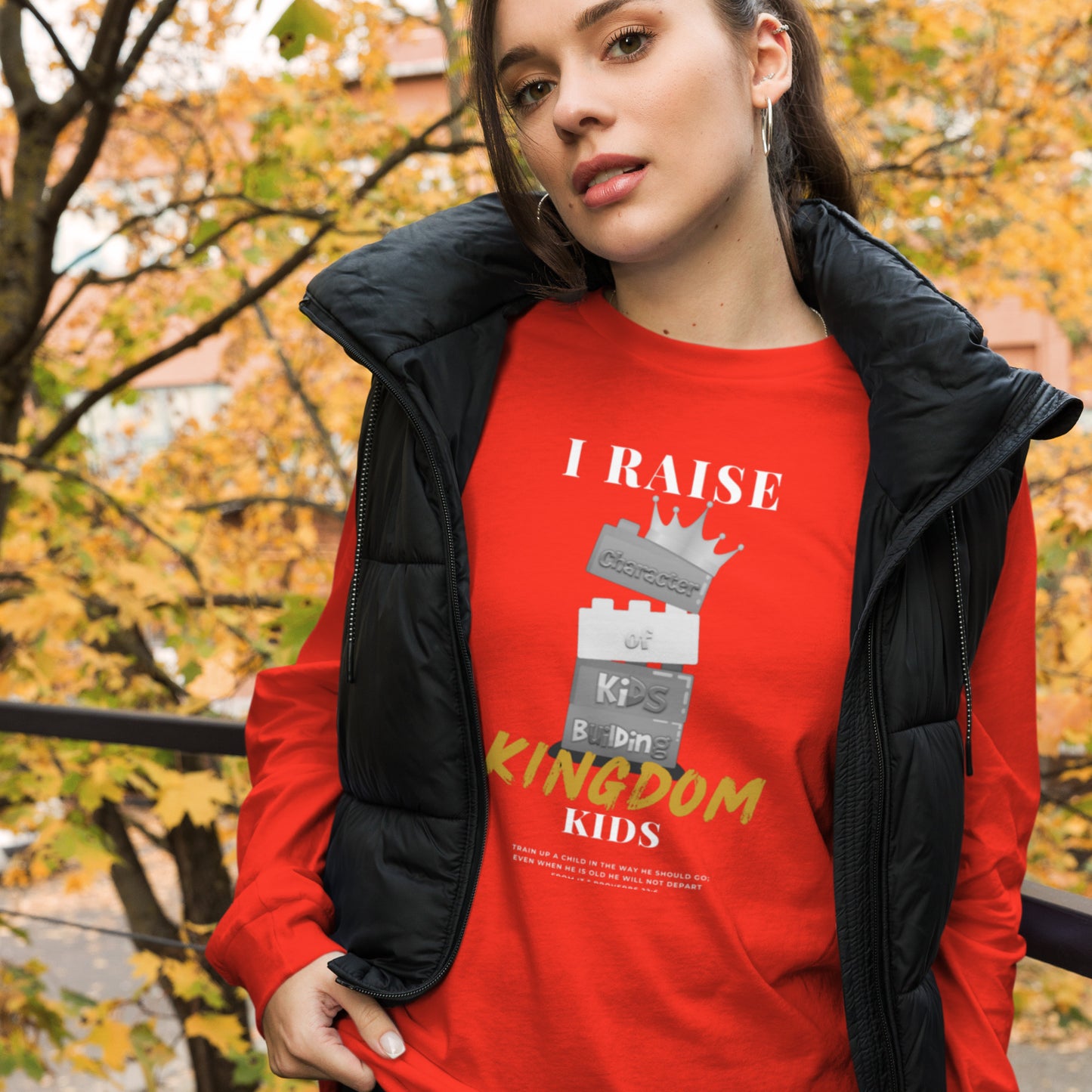 BKOC - "I Raise Kingdom Kids" - Unisex Long Sleeve Tee