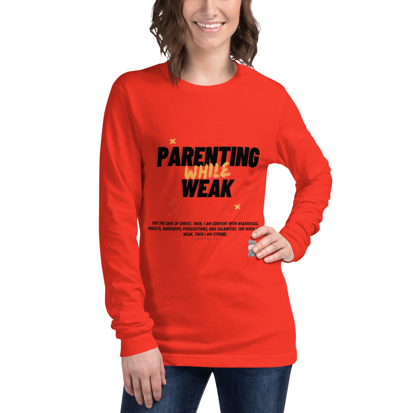 BKOC - "Parenting While Weak" - Unisex Long Sleeve Tee
