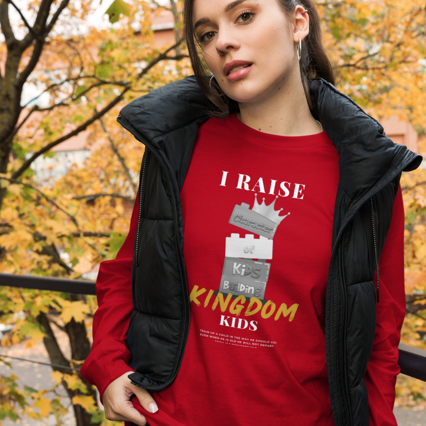 BKOC - "I Raise Kingdom Kids" - Unisex Long Sleeve Tee