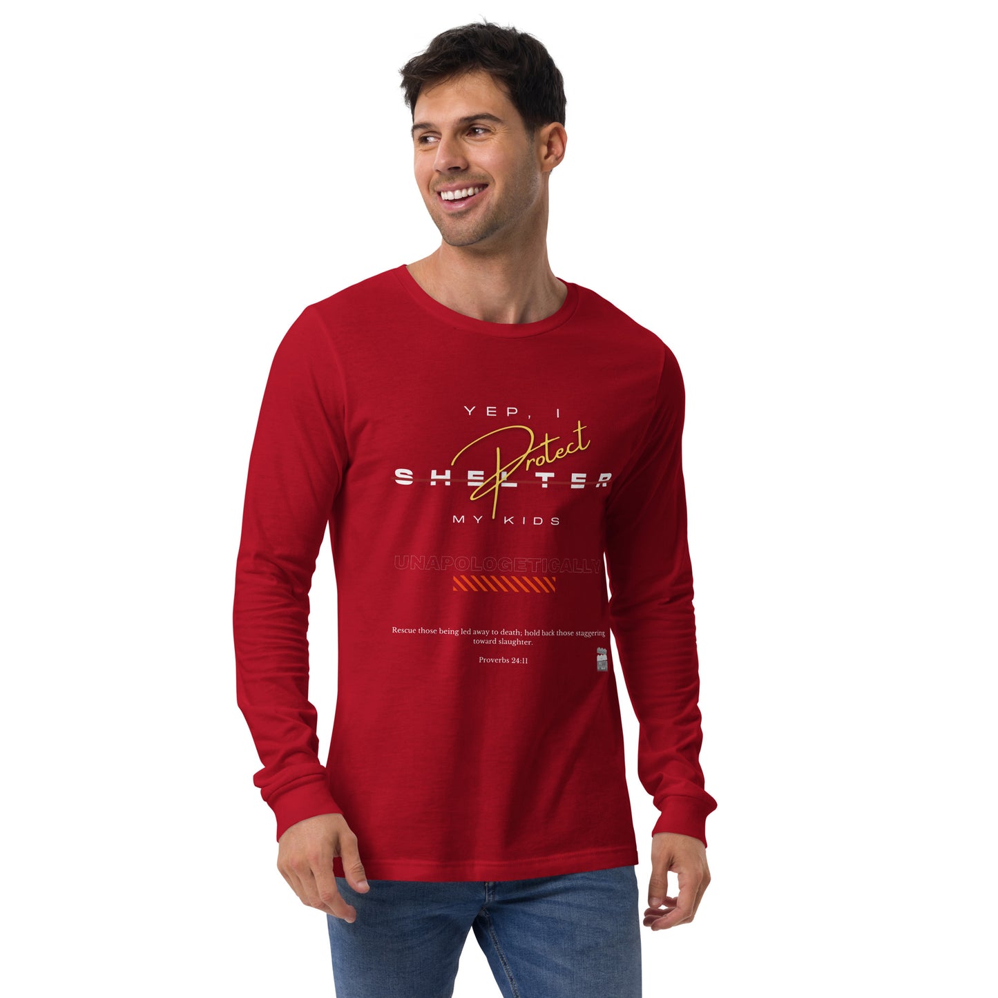 BKOC - "Yep, I Protect My Kids Unapologetically" - Unisex Long Sleeve Tee