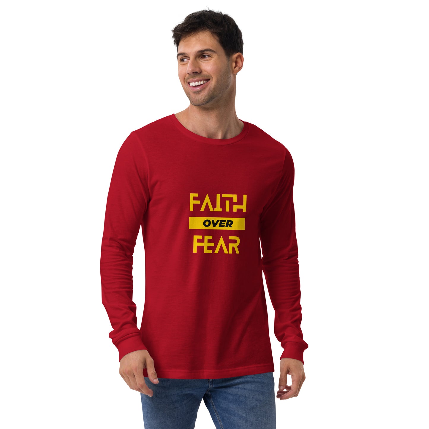 BKOC - "Faith Over Fear" - Unisex Long Sleeve Tee