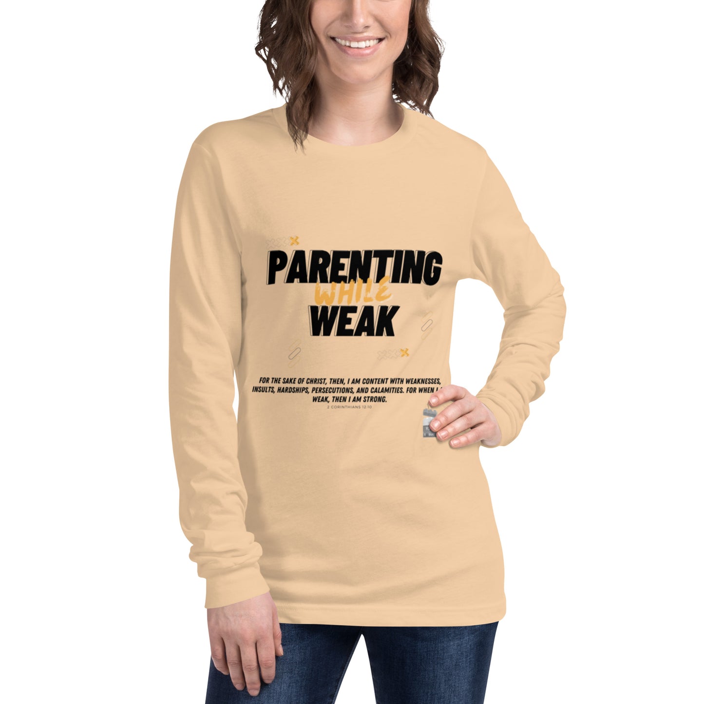 BKOC - "Parenting While Weak" - Unisex Long Sleeve Tee
