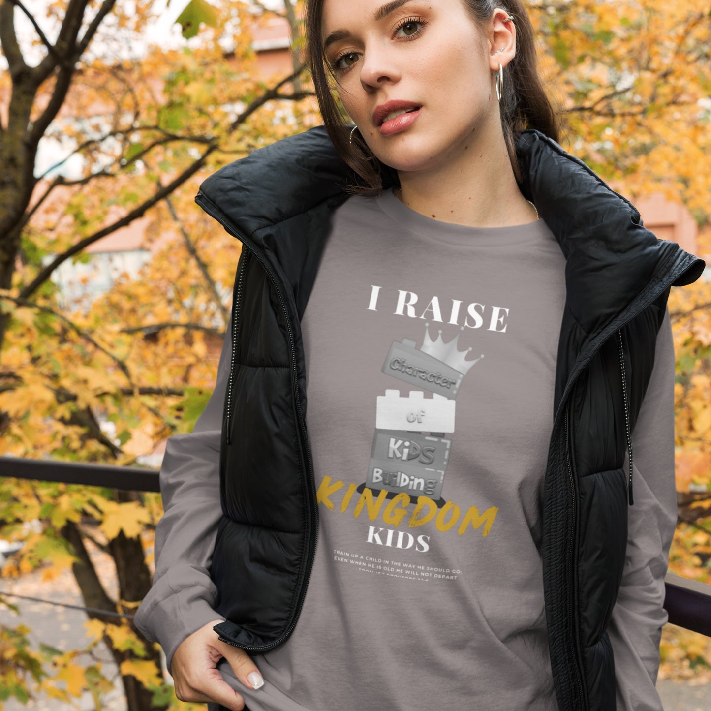 BKOC - "I Raise Kingdom Kids" - Unisex Long Sleeve Tee
