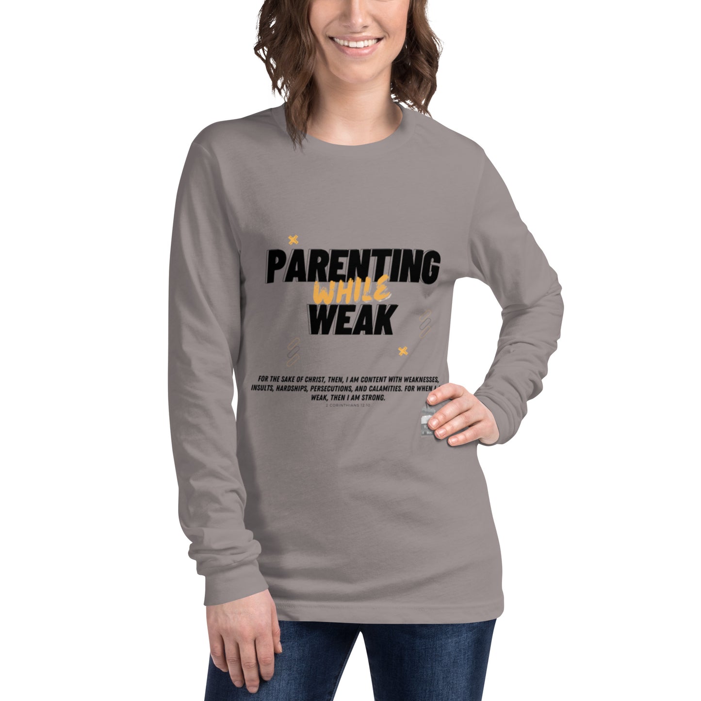 BKOC - "Parenting While Weak" - Unisex Long Sleeve Tee