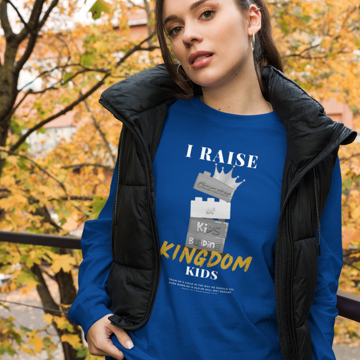 BKOC - "I Raise Kingdom Kids" - Unisex Long Sleeve Tee