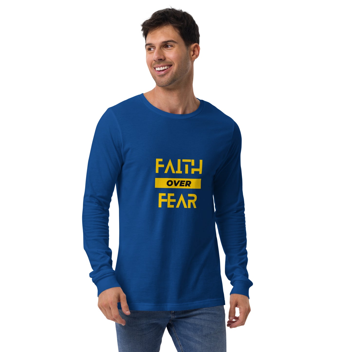 BKOC - "Faith Over Fear" - Unisex Long Sleeve Tee