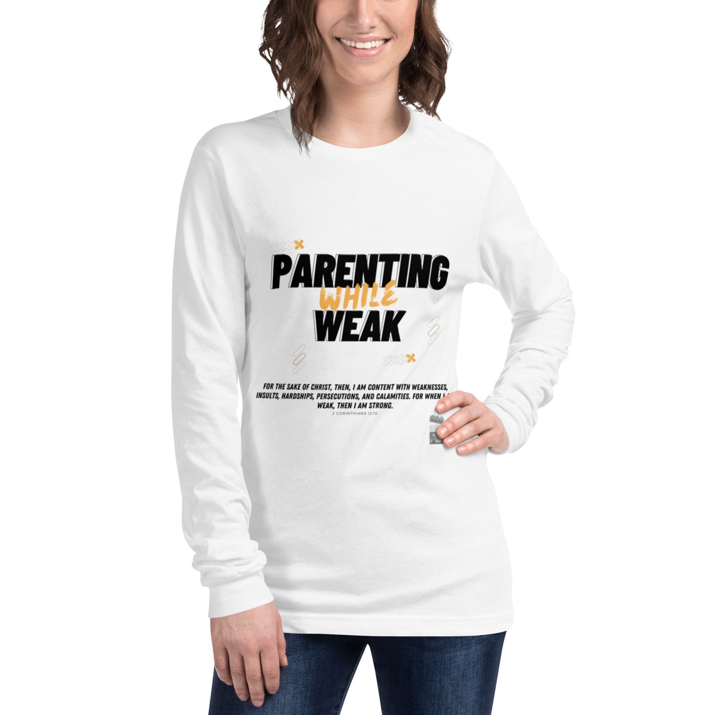 BKOC - "Parenting While Weak" - Unisex Long Sleeve Tee