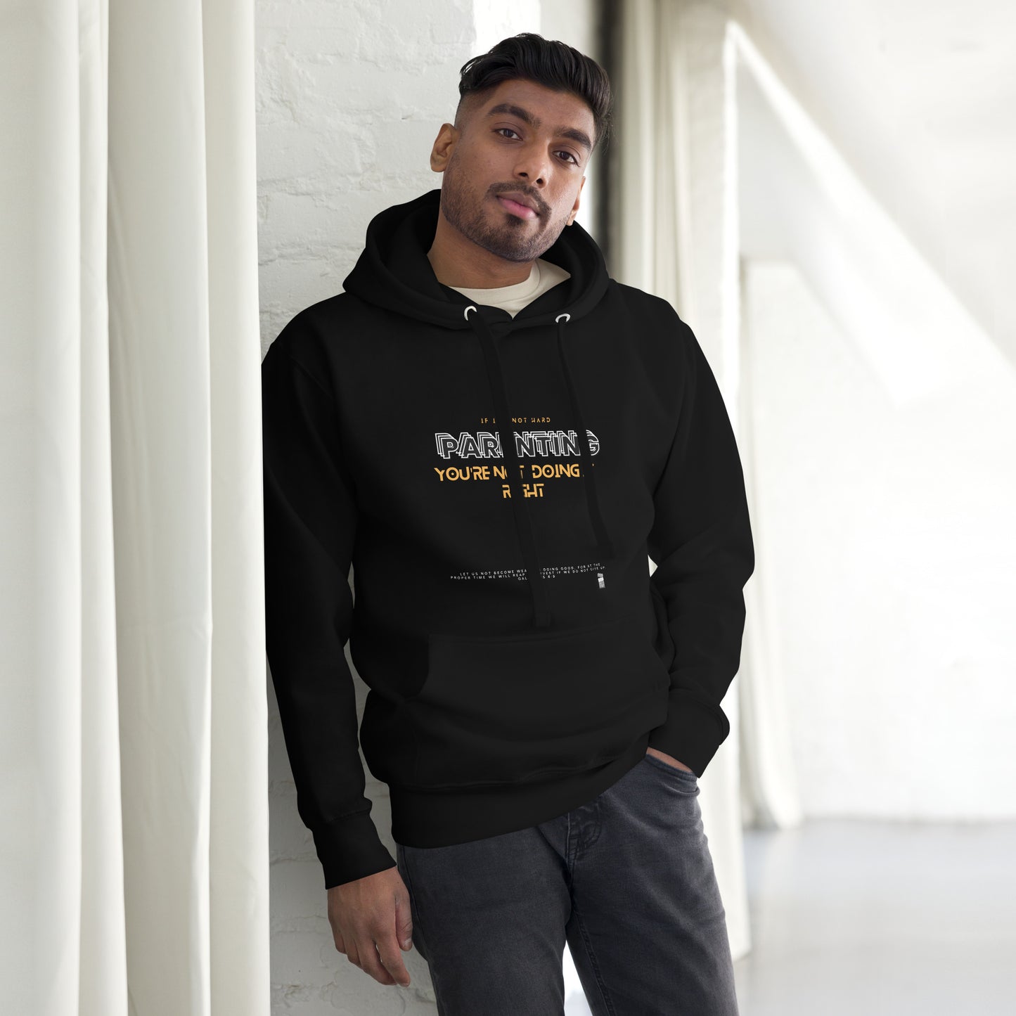 BKOC "Parenting,If Its Not Hard, You're Not Doing It Right"- Unisex Hoodie