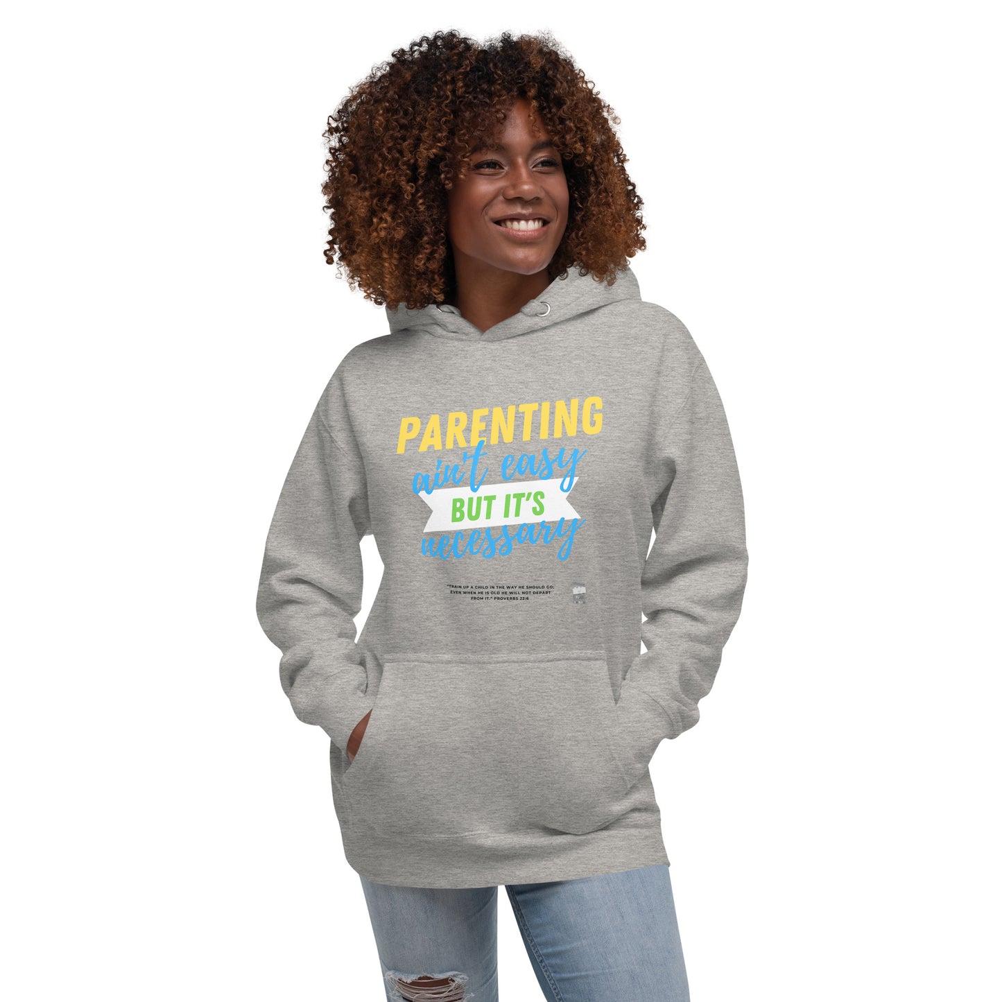 BKOC - "Parenting Ain't Easy but It's Necessary" - Unisex Hoodie