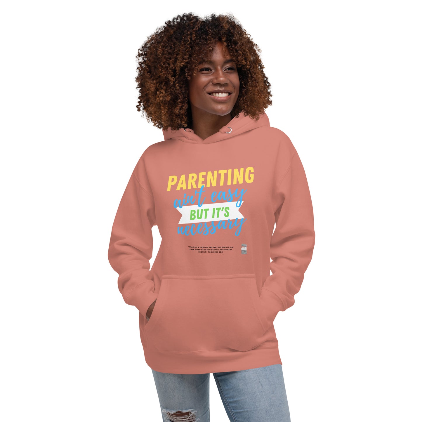 BKOC - "Parenting Ain't Easy but It's Necessary" - Unisex Hoodie