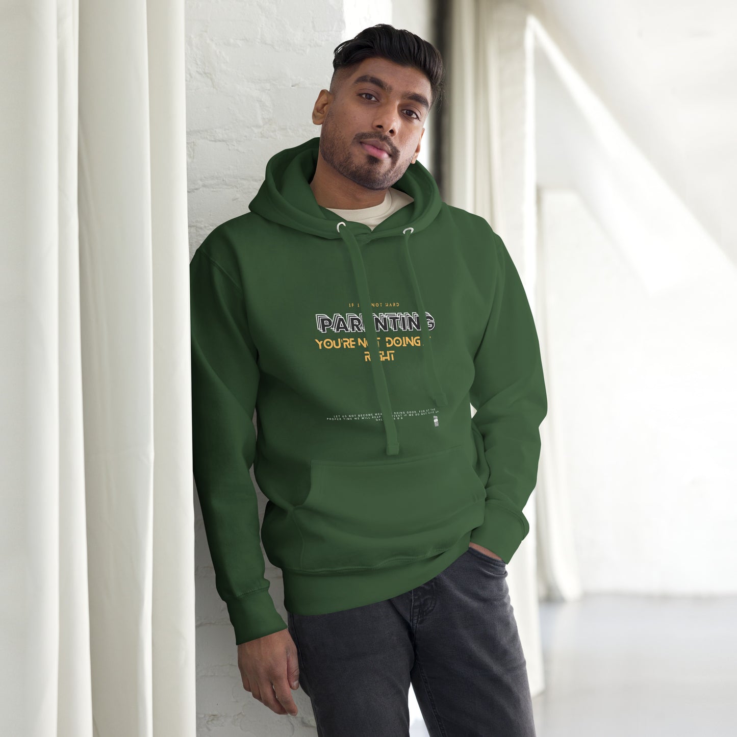 BKOC "Parenting,If Its Not Hard, You're Not Doing It Right"- Unisex Hoodie