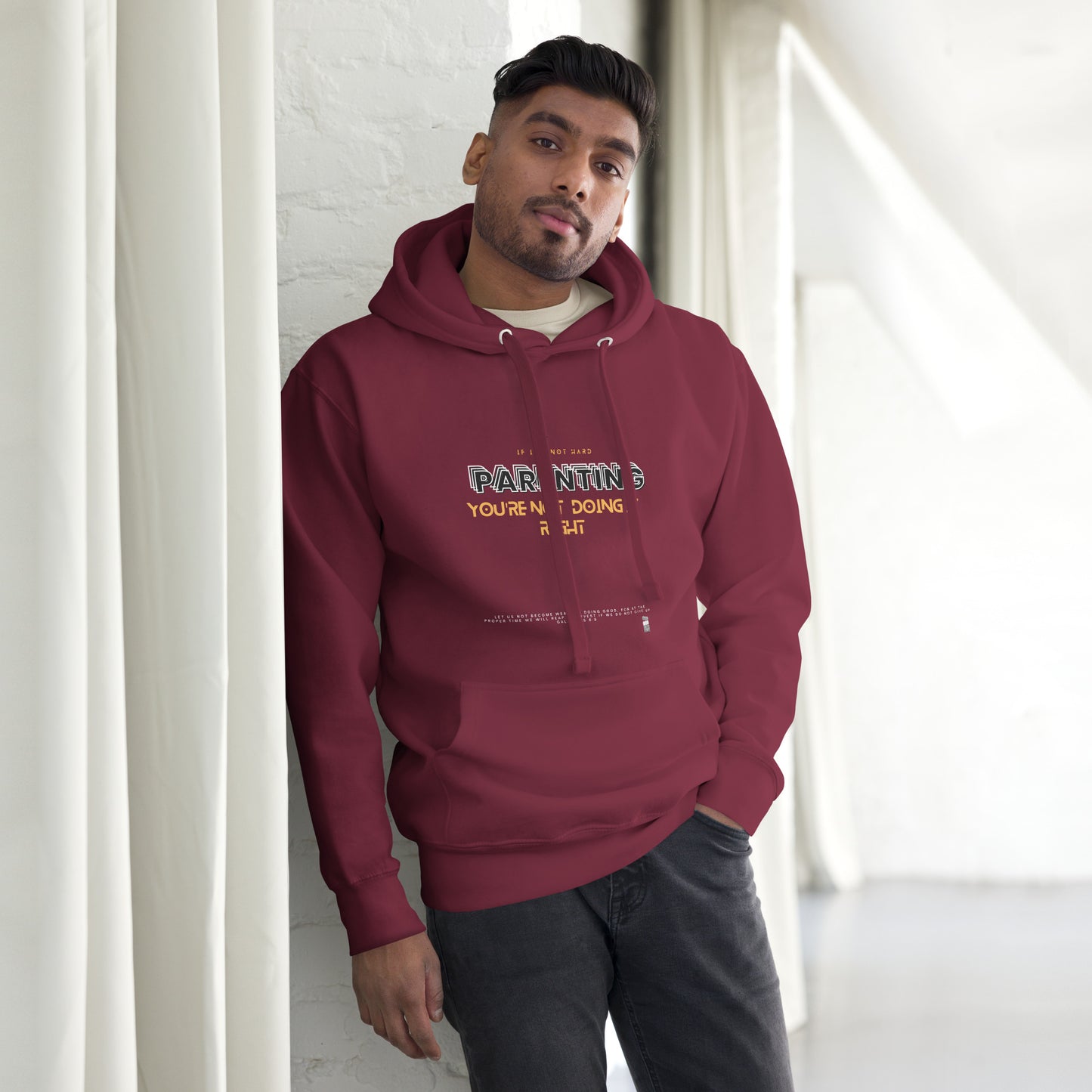 BKOC "Parenting,If Its Not Hard, You're Not Doing It Right"- Unisex Hoodie