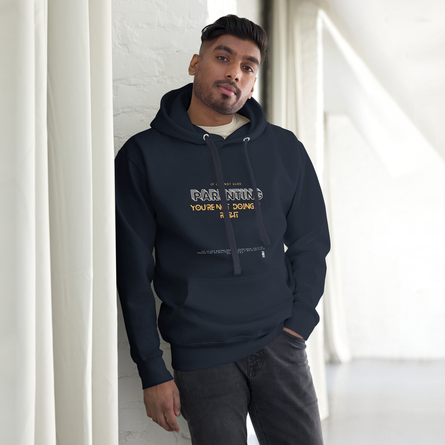BKOC "Parenting,If Its Not Hard, You're Not Doing It Right"- Unisex Hoodie
