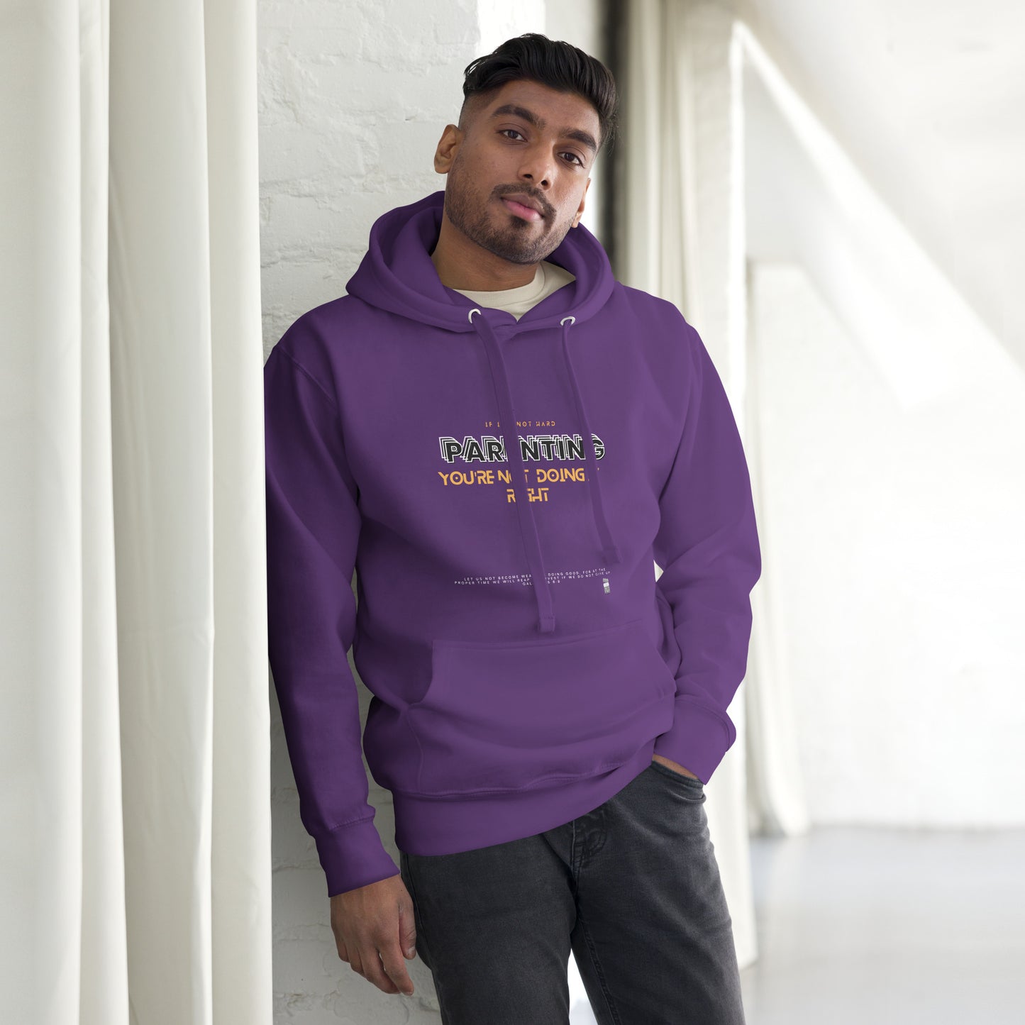 BKOC "Parenting,If Its Not Hard, You're Not Doing It Right"- Unisex Hoodie