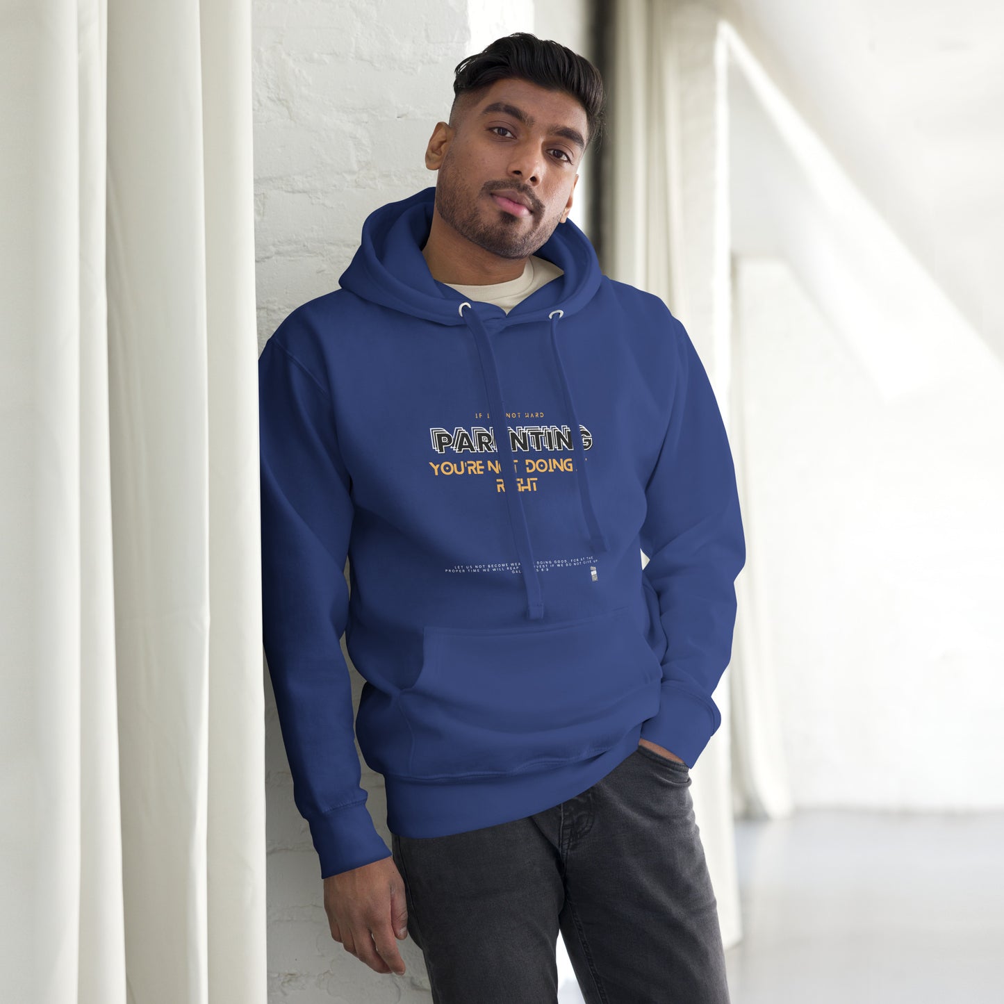BKOC "Parenting,If Its Not Hard, You're Not Doing It Right"- Unisex Hoodie