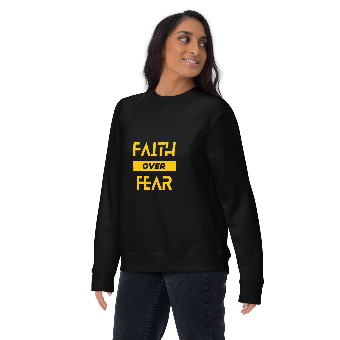 BKOC - "Faith Over Fear" - Unisex Premium Sweatshirt