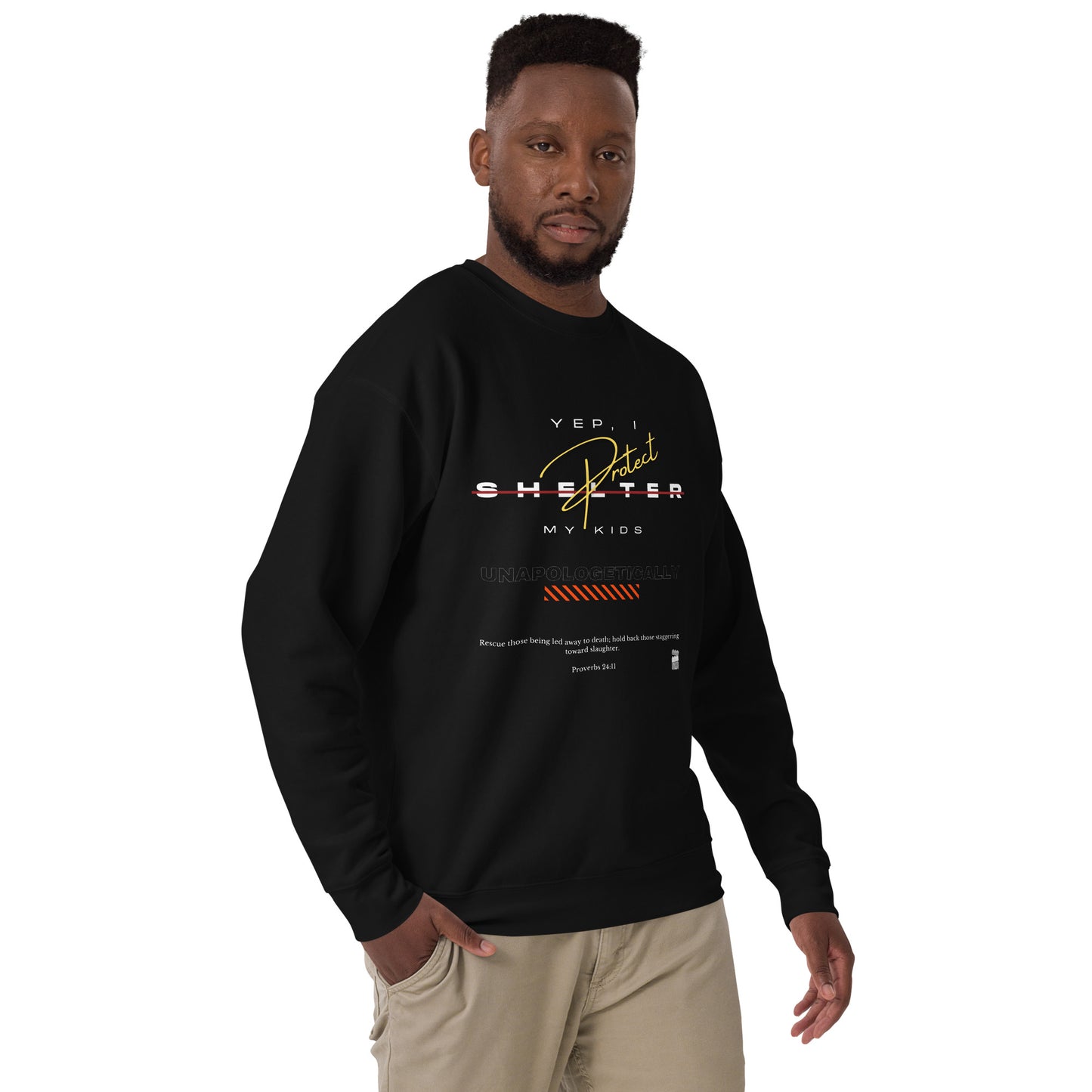 BKOC - "Yep, I Protect My Kids Unapologetically"- Unisex Premium Sweatshirt