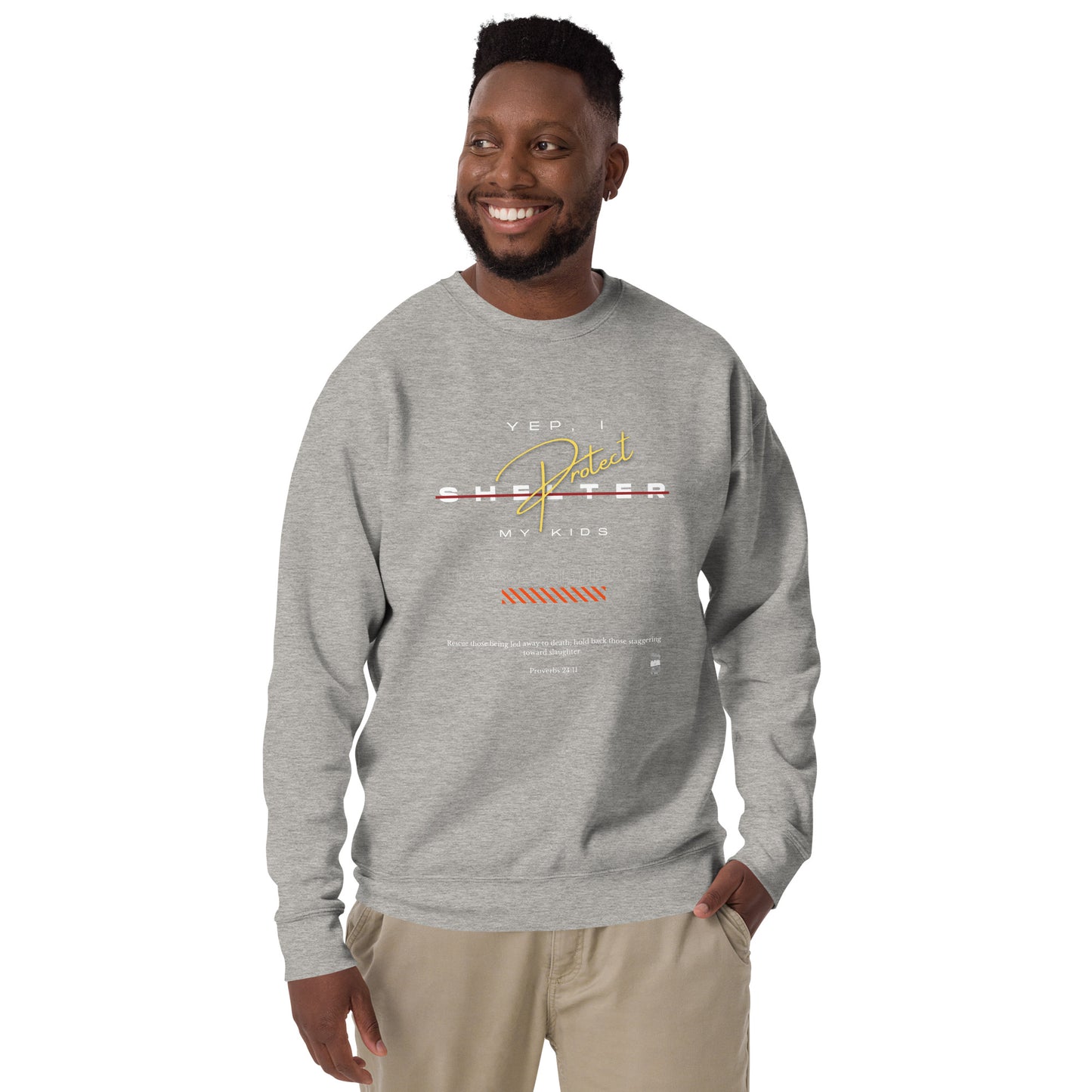 BKOC - "Yep, I Protect My Kids Unapologetically"- Unisex Premium Sweatshirt
