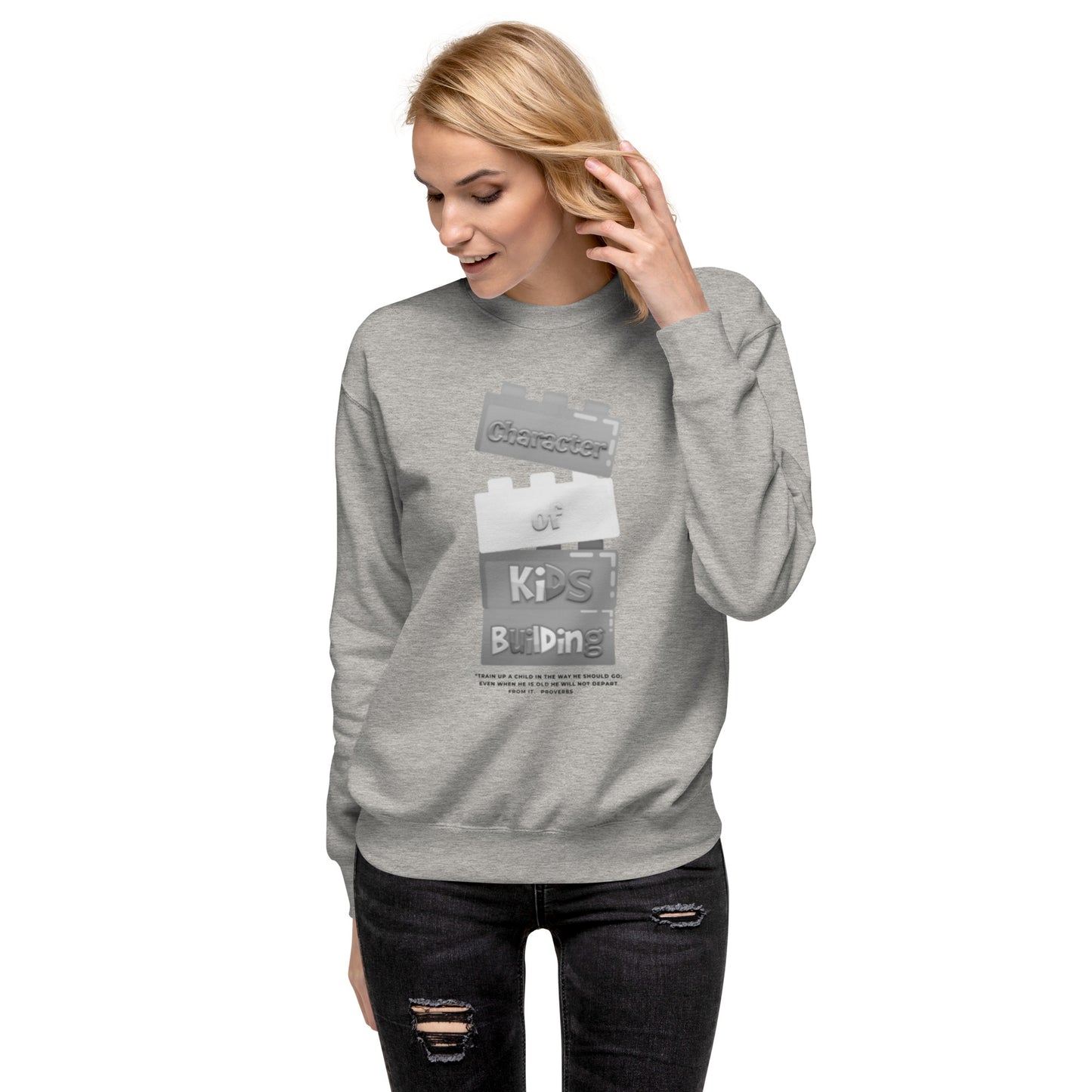 BKOC - "Building Kids of Character" - Unisex Premium Sweatshirt