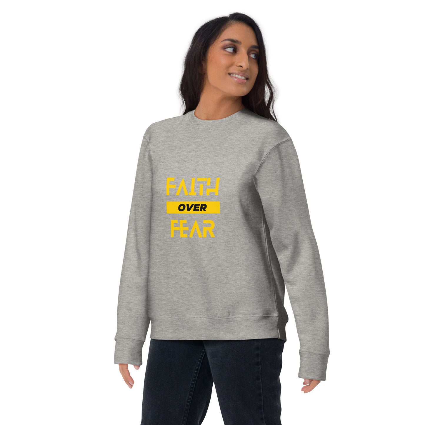 BKOC - "Faith Over Fear" - Unisex Premium Sweatshirt