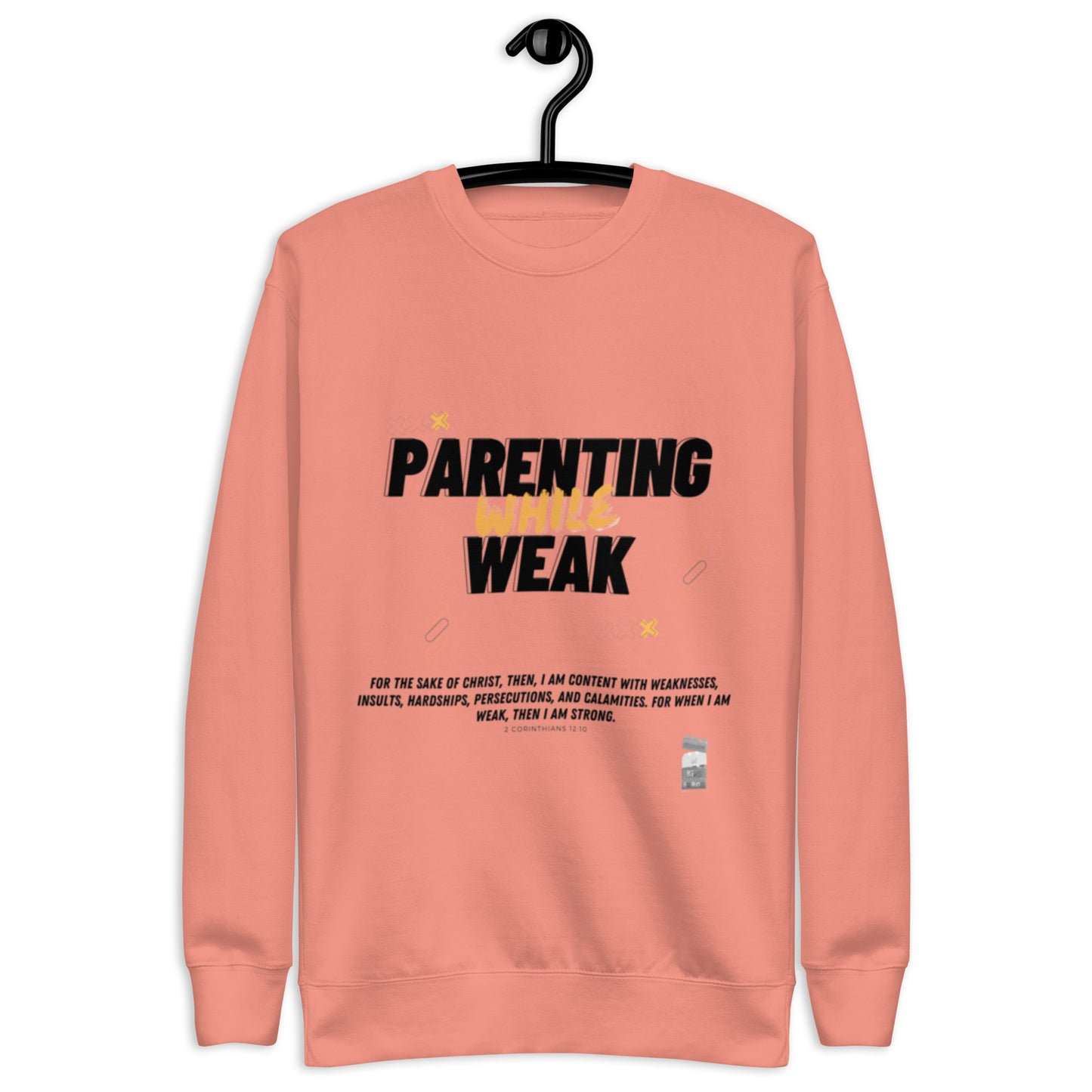 BKOC - "Parenting While Weak" - Unisex Premium Sweatshirt